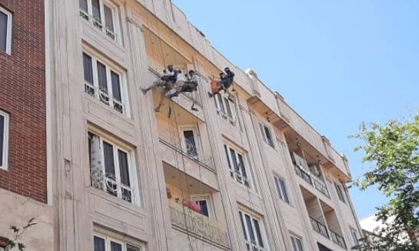 پیچ و رولپلاک سنگ نما در فارس