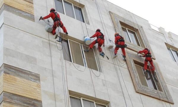 پیچ و رولپلاک سنگ نما در آباده