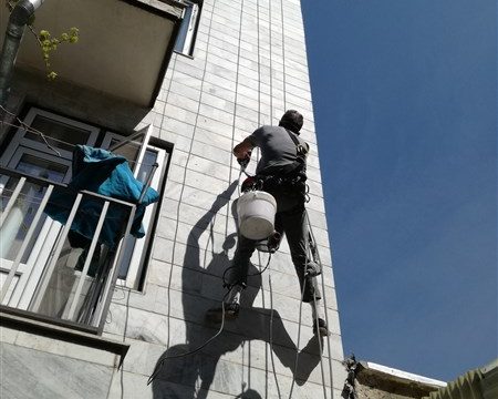 پیچ و رولپلاک سنگ نما در نجف آباد