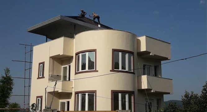رفع نم نمای ویلایی در نوشهر